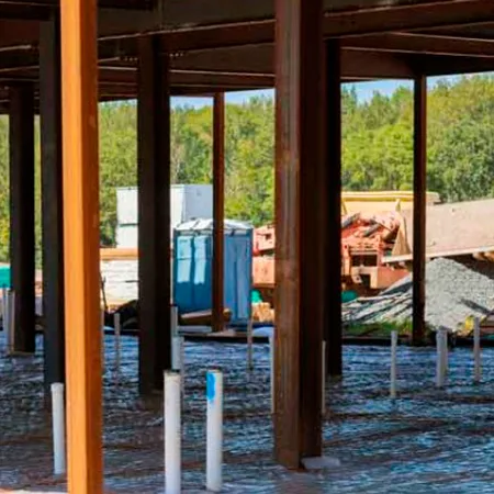 Foundation drainage and sewer work by Star Pier